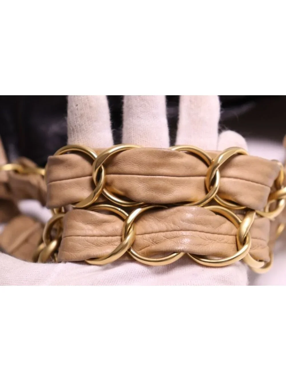 Chanel Bicolor Lambskin Shoulder
